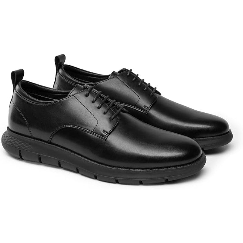 Bruno Marc Mens Size 11 Black Lace Up Casual Cushioning Oxford Business Shoes